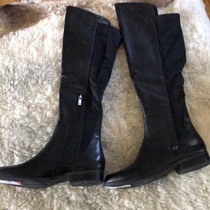 New Leather Black Ann Klein iflex boots